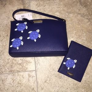 Kate spade purse with passport wallet